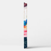 Door de hand getrokken oliesschilderij. Abstracte Case-Mate iPhone Case (Achterkant / Links)