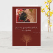 Door de hel kaart (Gele Bloem)