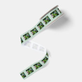 Door de huid geworpen Hummingbird - Originele Foto Grosgrain Lint (Achterkant)
