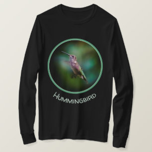 Door de huid geworpen Hummingbird - Originele Foto T-shirt