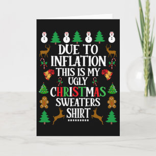 Door de inflatie is dit mijn lelijke kerstkeuken kaart