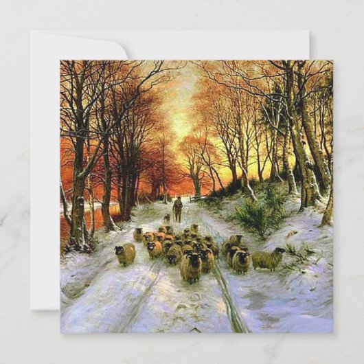 Door de kalme en ijzige lucht, fine art (Voorkant)