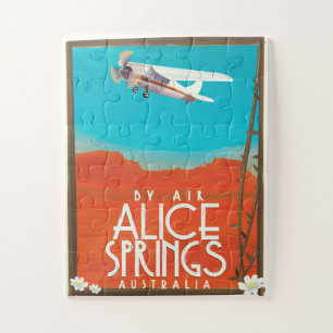 Door de lucht - Alice Springs Australië Legpuzzel