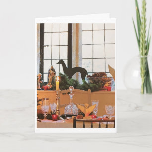 **DOOR DE MELDEN** BIJ CHRISTMAS FEESTDAGEN KAART