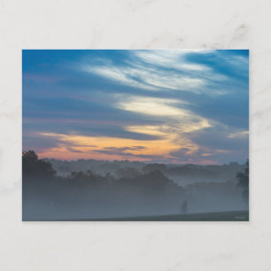 Door de mist briefkaart