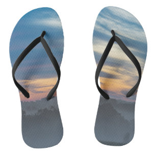 Door de mist teenslippers