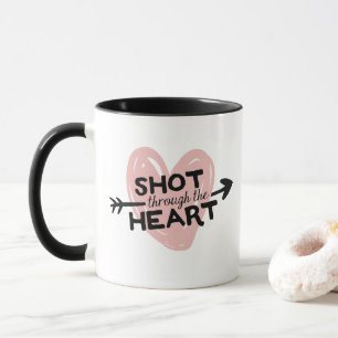 Door de Mok van de Valentijnsdag van het hart