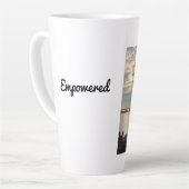 Door de mok van de zon latte (Linkerhoek)