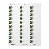 Door de rivier etiket (Full Sheet)