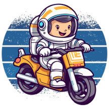 Door de ruimte stuiteren