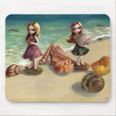"Door de Seaside" Mousepad Muismat (Voorkant)