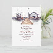 Door de uitnodiging van het dok (Staand voorkant)