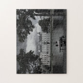 Door de waterpuzzel legpuzzel (Verticaal)