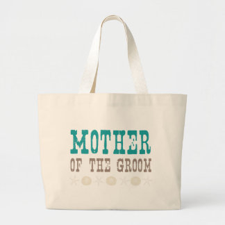 Door de Zee Moeder van de Groom Grote Tote Bag