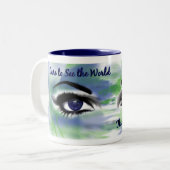 Door dove ogen in kleur MOK (Voorkant links)