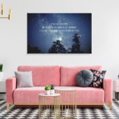 Door Faith Canvas Print (Insitu (Woonkamer))