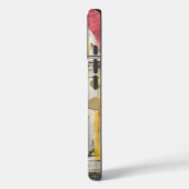 Door Grunge-ruïne Case-Mate iPhone Case (Achterkant / Links)