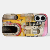 Door Grunge-ruïne Case-Mate iPhone Case (Achterkant (horizontaal))