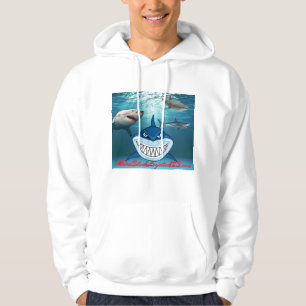 door haaien aangetaste wateren hoodie