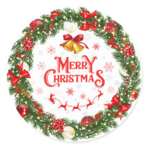 Door-hangende kerstkrans