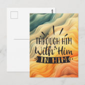 Door Hem met Hem Briefkaart (Voorkant / Achterkant)