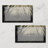 Door het Bos Gothic Visitekaartje (Voorkant / Achterkant)