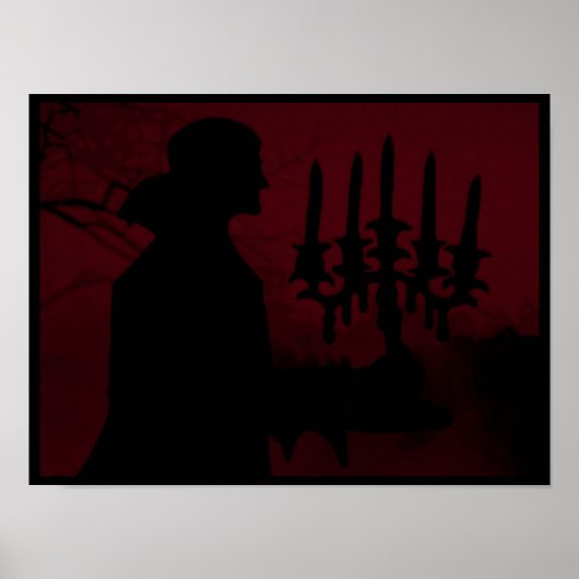 Door het dorp lopen ~ Druk / Poster (Voorkant)