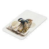 Door het glasnet magneet (Linkerzijde)