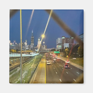 Door het hek magneet