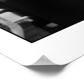 Door het hek - Mode Museum Paris Poster (Hoek)