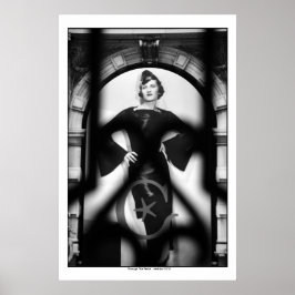 Door het hek - Mode Museum Paris Poster