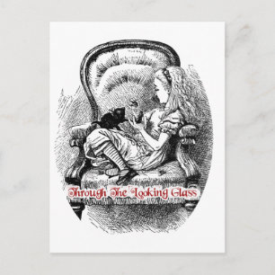 Door het kijkglas - design #2 briefkaart