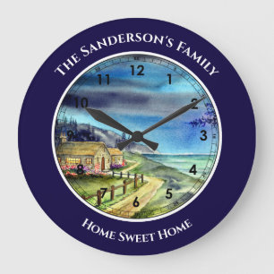 Door het licht van de zilverachtige maan grote klo grote klok