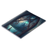 Door het Moonlit Venster Notitieboek (Linkerzijde)