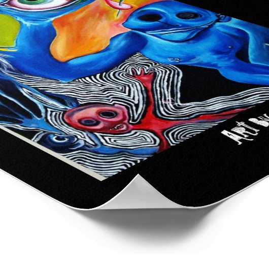 Door het oog van een Tripper Poster (Hoek)