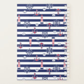 Door het patroon van het Zee Planner (Achterkant)