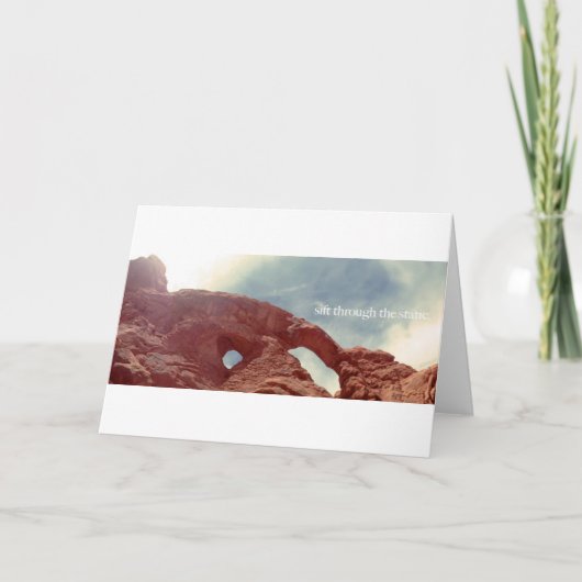 door het statische kaart (Voorkant)