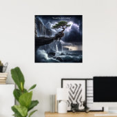 Door het Storm heen, dat verdraag ik. Poster (Thuiskantoor)