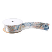 Door het Zee Dusty Blue Oceanside Ribbon Lint (Spoel)