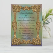 door het Zee Gala officiële uitnodiging tot weduwe (Staand voorkant)