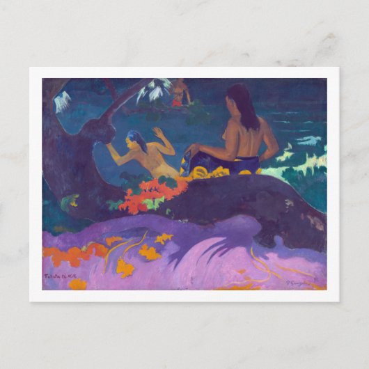 Door het Zee, Gauguin Briefkaart (Voorkant)