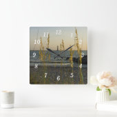 Door het Zee haver Vierkante Klok (Huis)