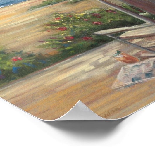 Door het Zee Poster (Hoek)