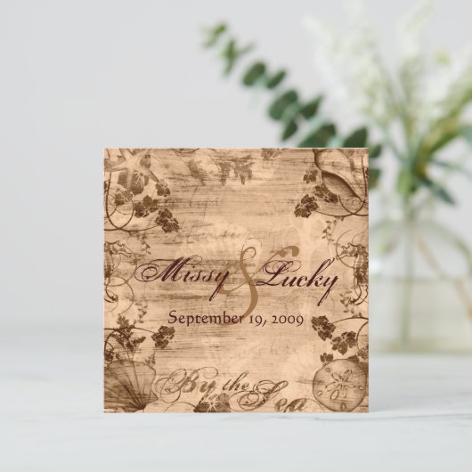 Door het Zee sparen de Aankondiging van de Datum (Staand voorkant)