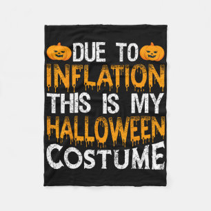 Door inflatie is dit mijn halloween kostuum fleece deken