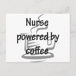 DOOR KOFFIE AANGEDRONGEN VERBRANDING BRIEFKAART