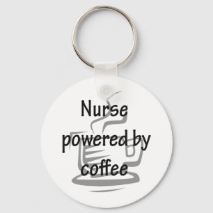 DOOR KOFFIE AANGEDRONGEN VERBRANDING SLEUTELHANGER