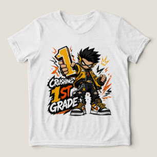 Door Koffie & Vrijheid Aangedreven Juneteenth T-sh Tri-Blend Shirt