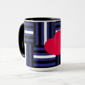 Door lederen trots geïnspireerde Mok (Voorkant links)