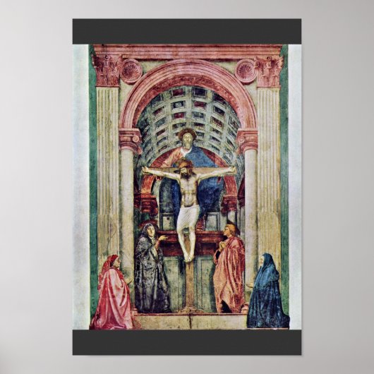 Door Masaccio (beste kwaliteit) Poster (Voorkant)